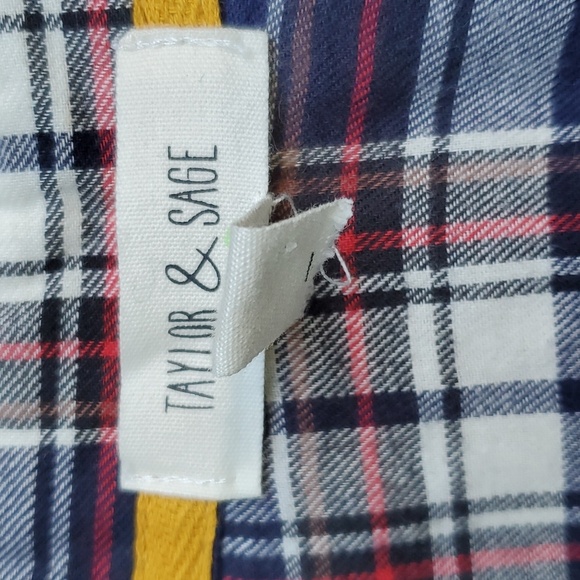 Taylor&Sage 1X Flannel Shirt - Picture 11 of 11